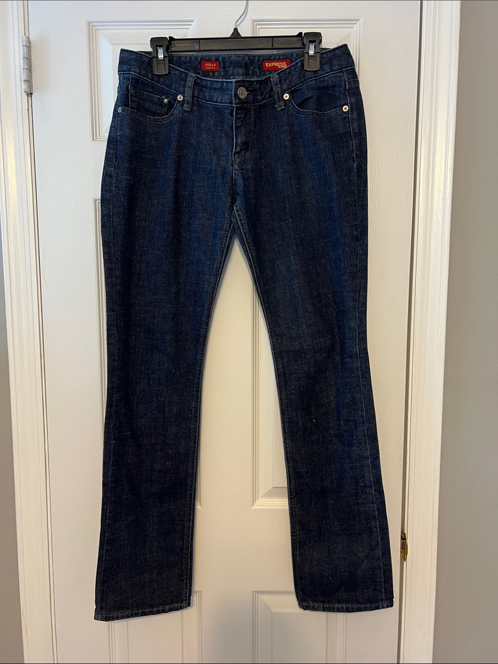Express Women's Dark Indigo Bootcut Jeans